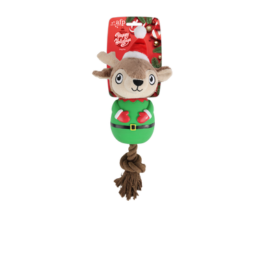 Latex Christmas Rope Buddy - Reindeer Little Helper